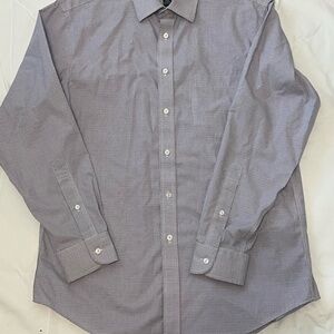 JoS. A. Bank Button Down Men’s Traveler’s Collection Shirt 16 X 33 Purple